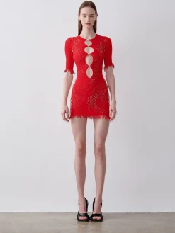 Rhinestoned Miranda Dress<Poster Girl Online