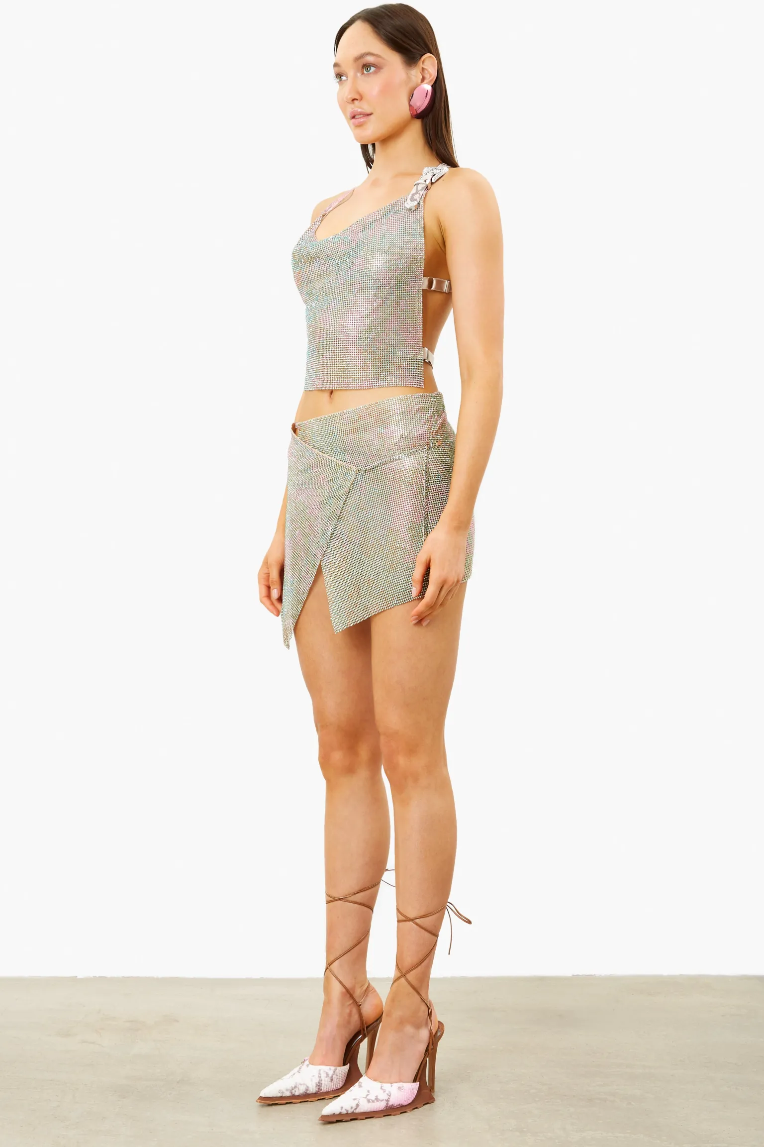 Rhinestoned Winona Skirt Mirage<Poster Girl Best