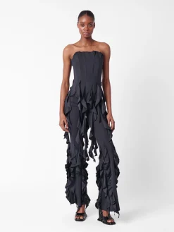 Rhonda Ruffle Trousers Black<Poster Girl Outlet