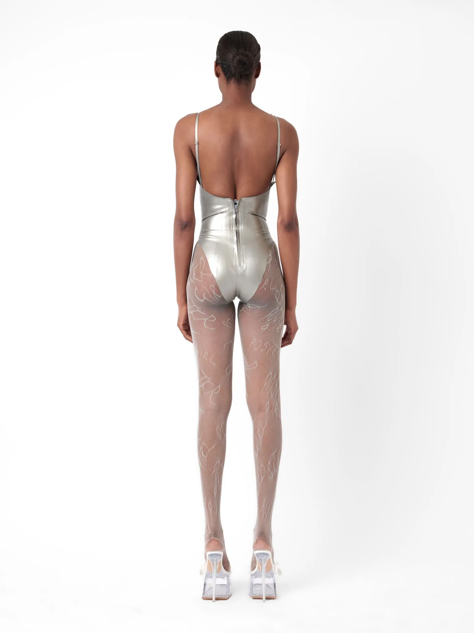 Sage Tights Smoke Grey<Poster Girl Best