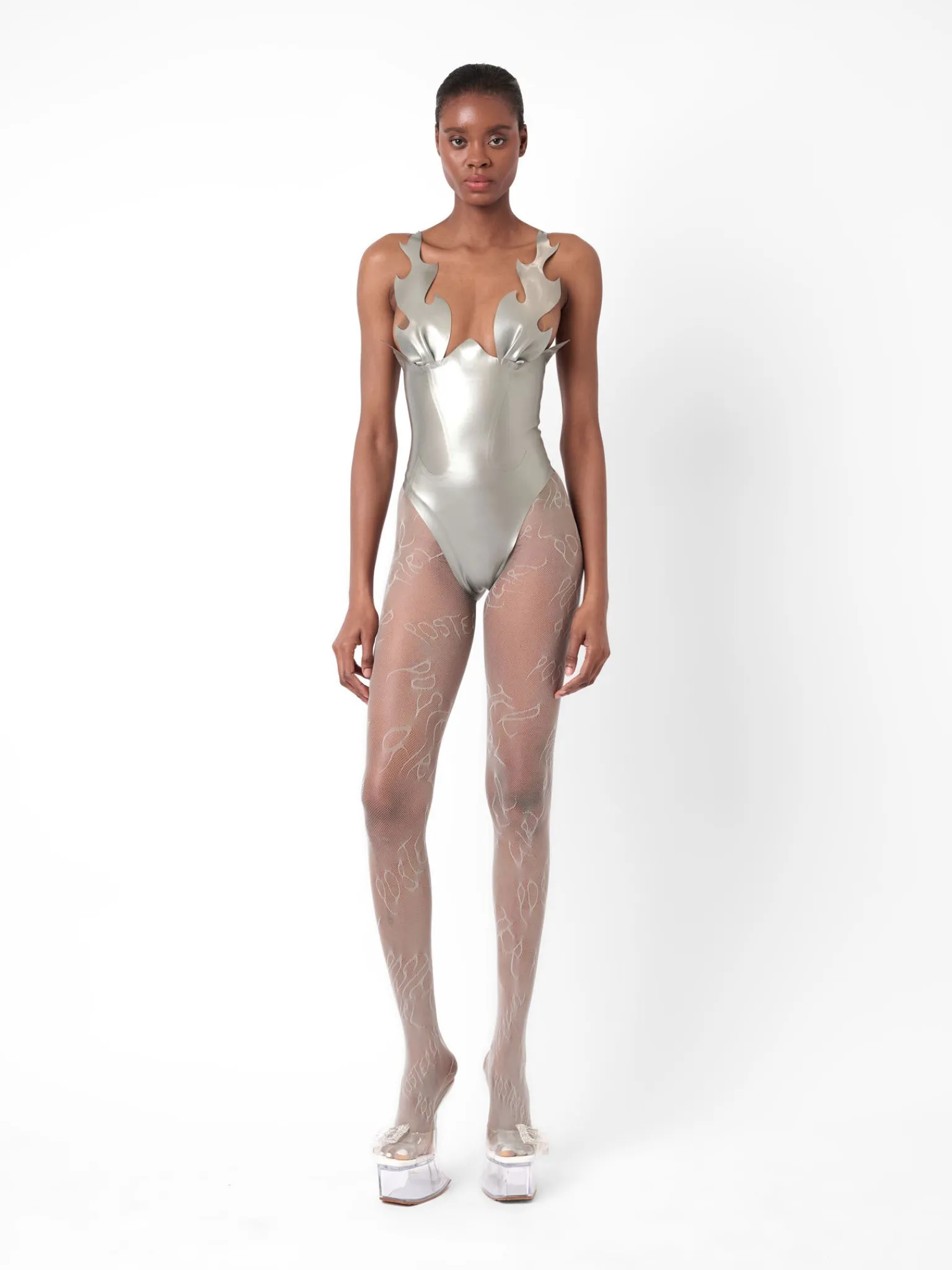 Sage Tights Smoke Grey<Poster Girl Best