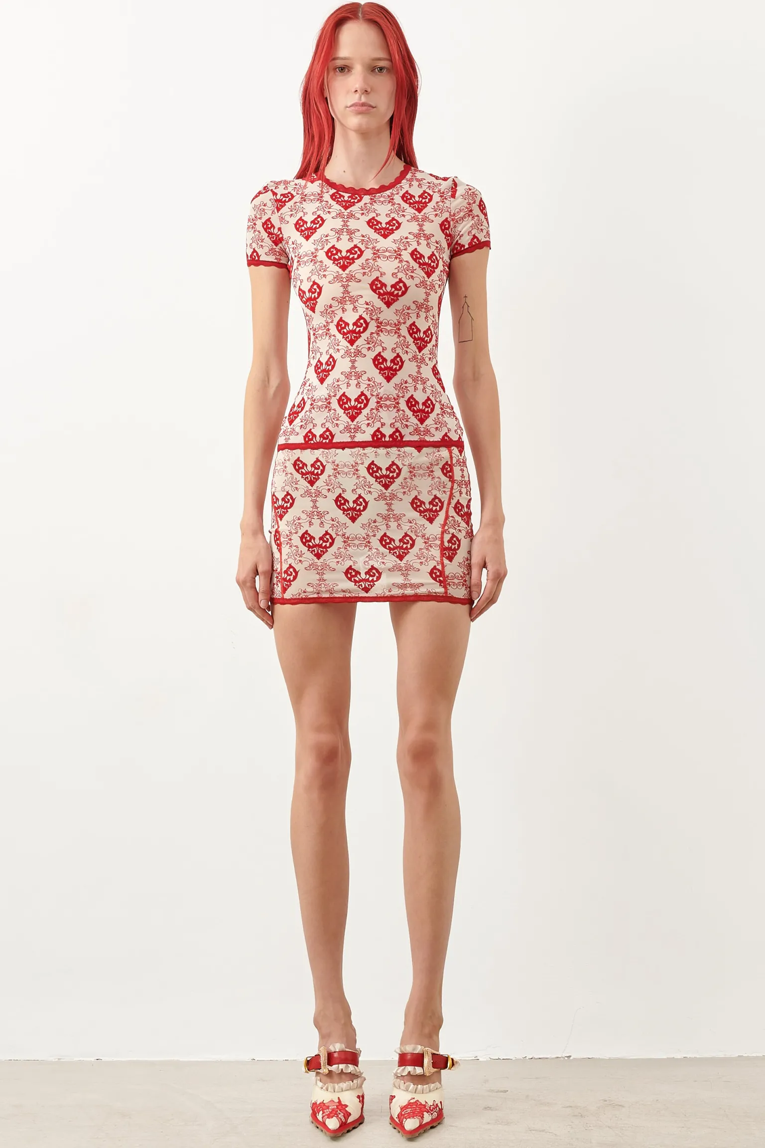 Scarlett Tee Red<Poster Girl Outlet