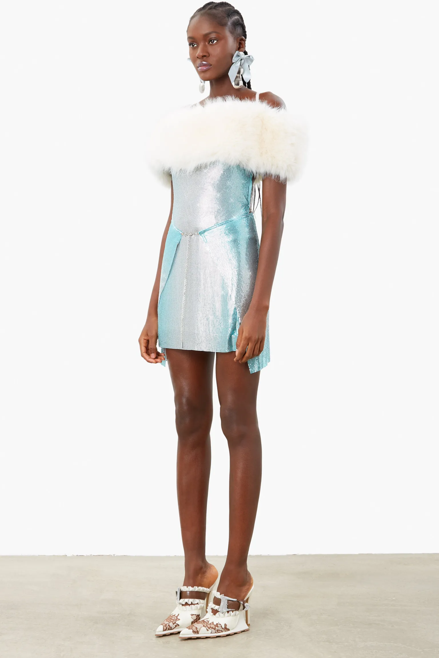 Sela Fur Dress<Poster Girl New