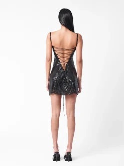 Selena Mini Dress Black<Poster Girl Best
