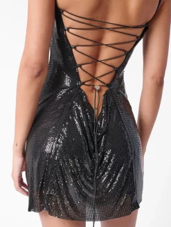 Selena Mini Dress Black<Poster Girl Best