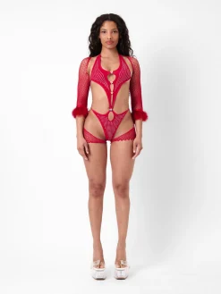 Skipper Playsuit Red<Poster Girl Best