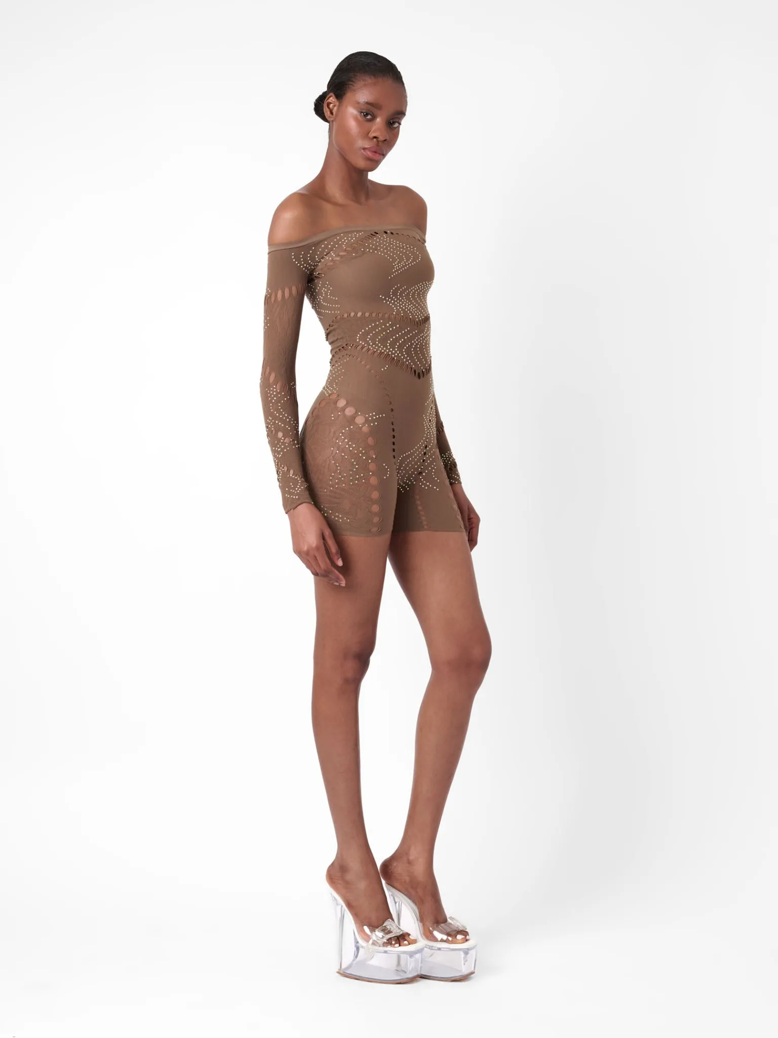 Sonya Jumpsuit Kahlua Brown<Poster Girl