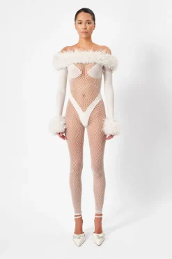 Svetlana Jumpsuit White<Poster Girl