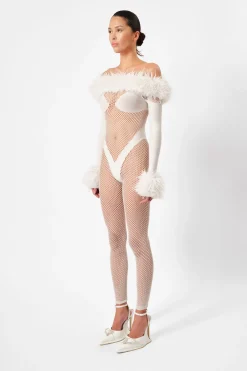 Svetlana Jumpsuit White<Poster Girl