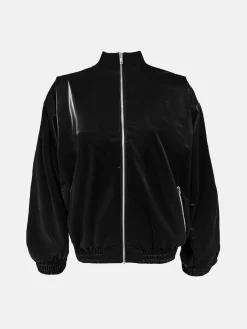 S*x Tape Tracksuit Jacket Wet Look<Poster Girl Online
