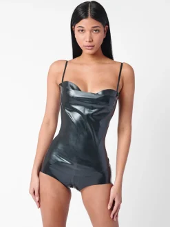 Tart Latex Top Black<Poster Girl Clearance