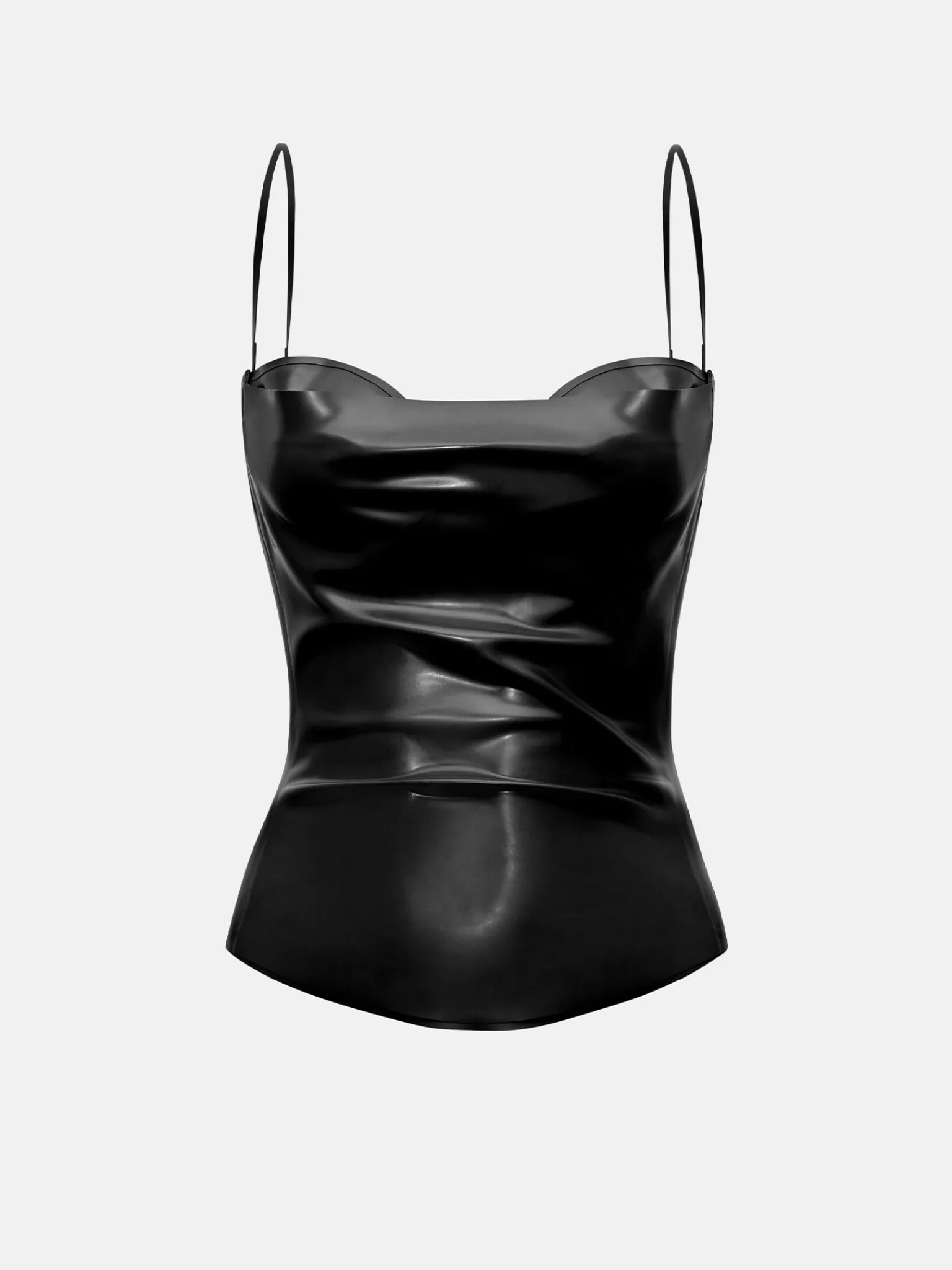 Tart Latex Top Black<Poster Girl Clearance