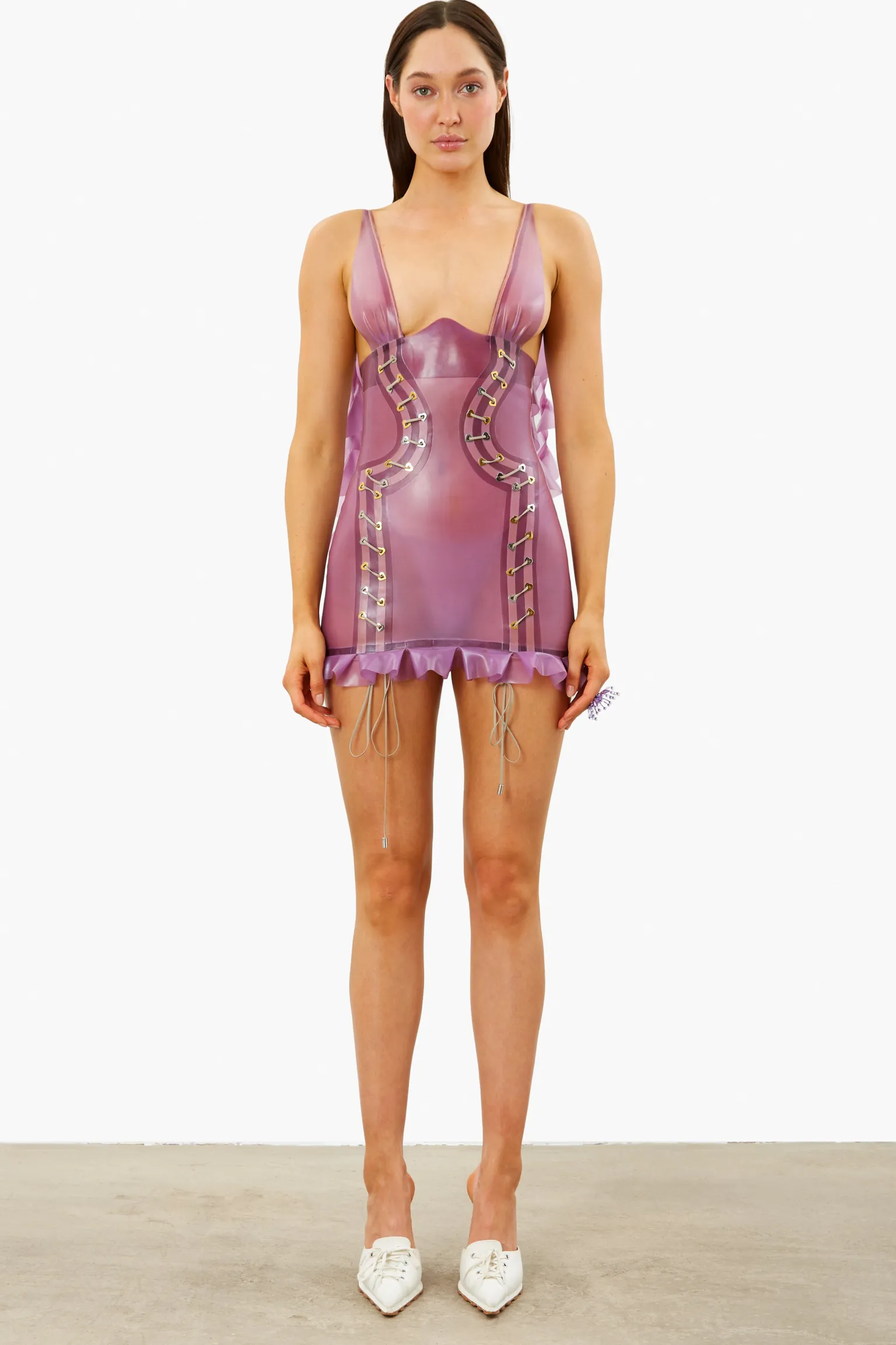 Tyra Latex Dress<Poster Girl Discount
