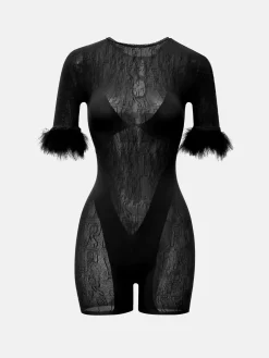 Vanderbilt Playsuit Black<Poster Girl Best