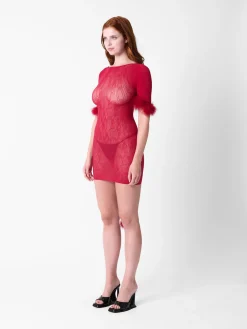 Vanderpool Dress Red<Poster Girl