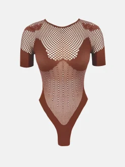 Vivian Bodysuit Old Money Brown<Poster Girl Discount