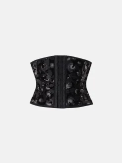 Waist Trainer Black Leopard Print<Poster Girl Clearance