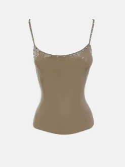 Whistle Latex Top Taupe<Poster Girl Best