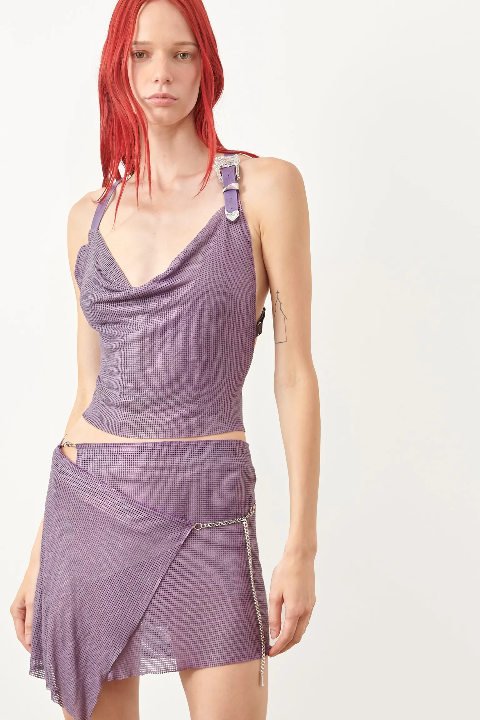Winona Skirt in Rainshadows<Poster Girl Discount