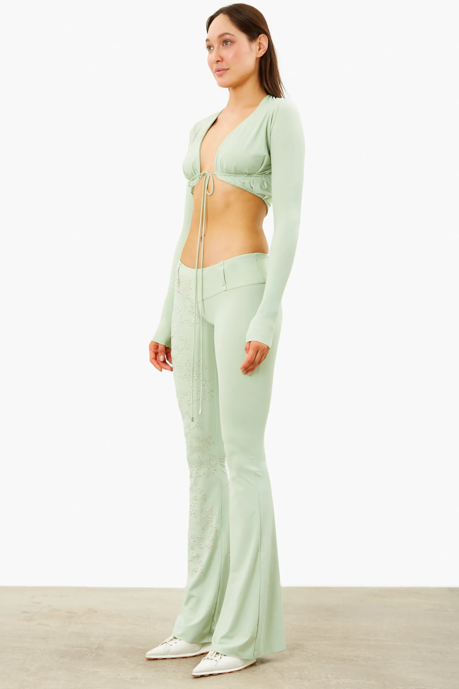 Yazmine Trousers Adventurine<Poster Girl Best